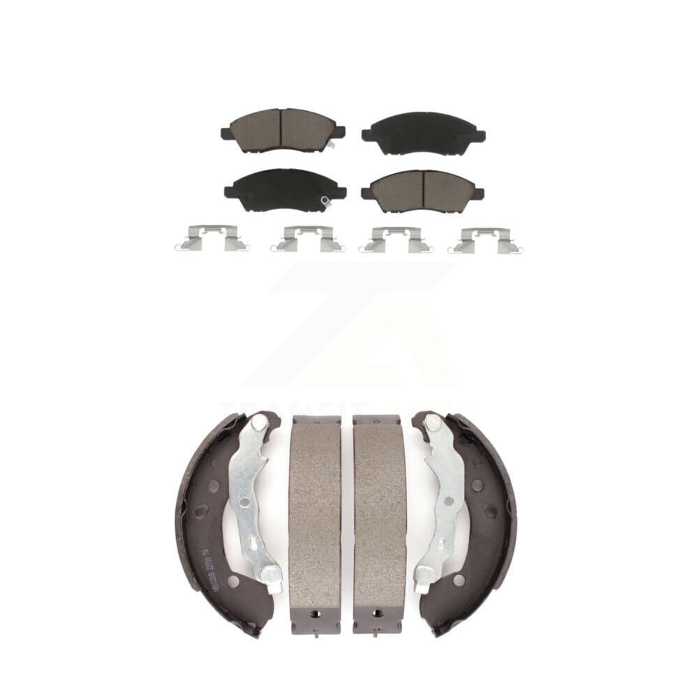 Transit Auto - KCN-100353 - Front and Rear Disc Brake Pad Kits image 1
