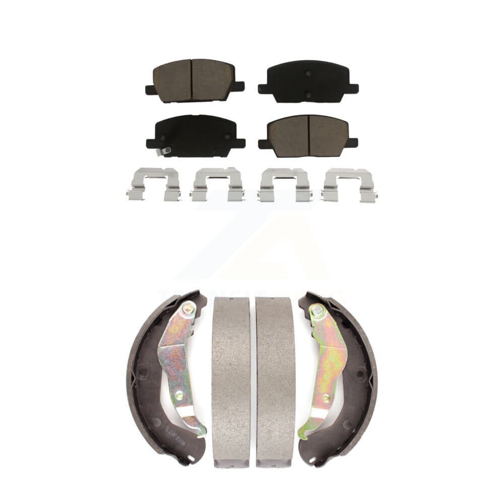 Transit Auto - KCN-100356 - Front and Rear Disc Brake Pad Kits image 1