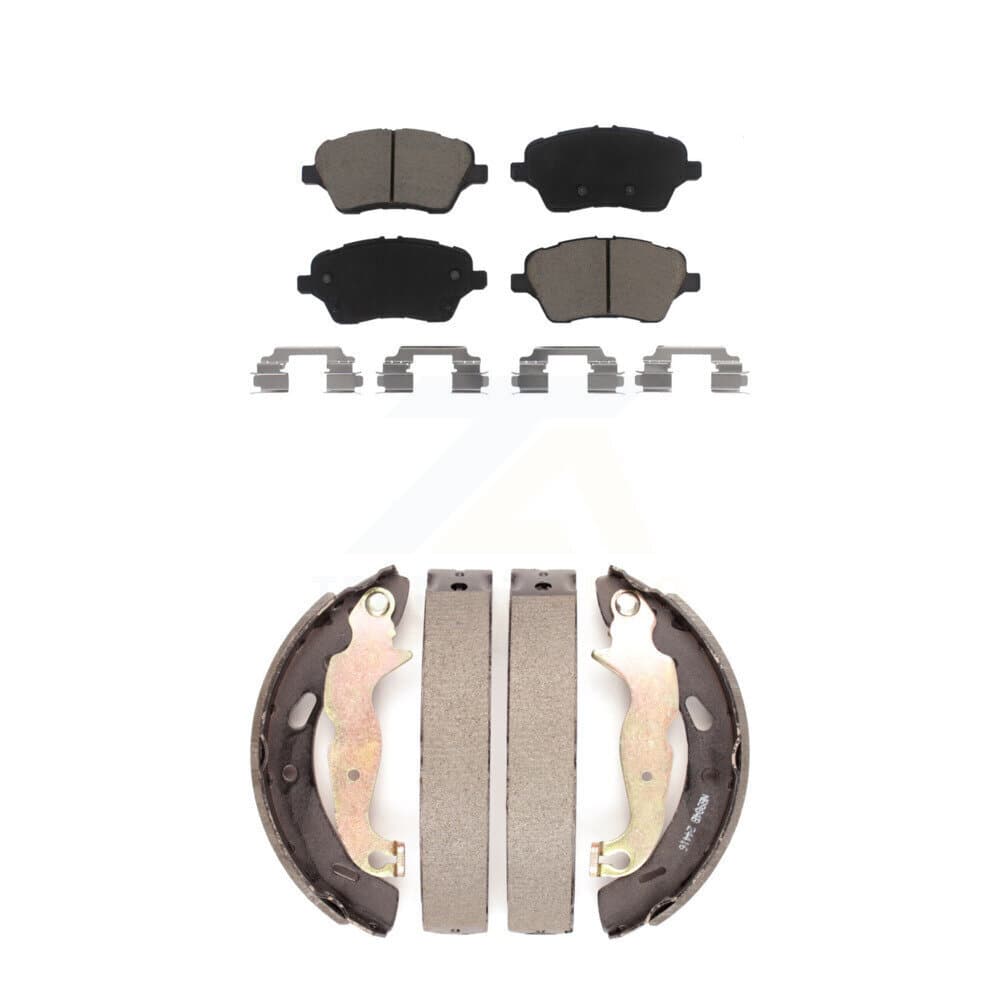 Transit Auto - KCN-100360 - Front and Rear Disc Brake Pad Kits image 1