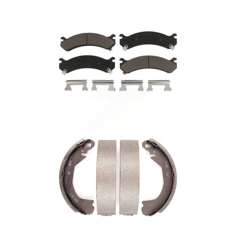 Transit Auto - KCN-100364 - Front and Rear Disc Brake Pad Kits image 1