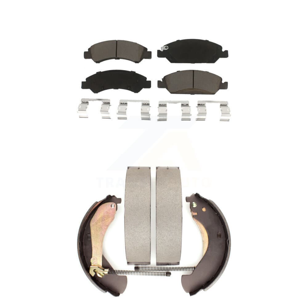 Transit Auto - KCN-100382 - Front and Rear Disc Brake Pad Kits image 1