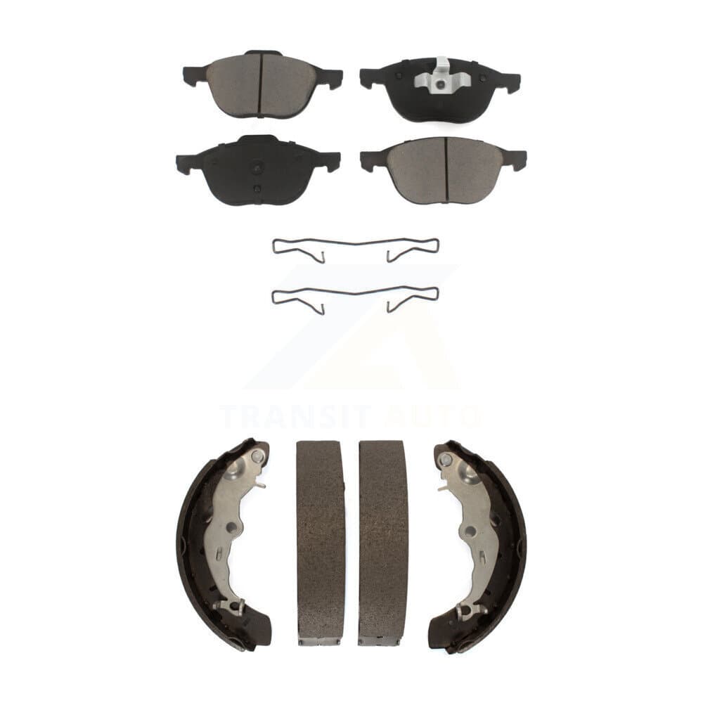 Transit Auto - KCN-100387 - Front and Rear Disc Brake Pad Kits image 1