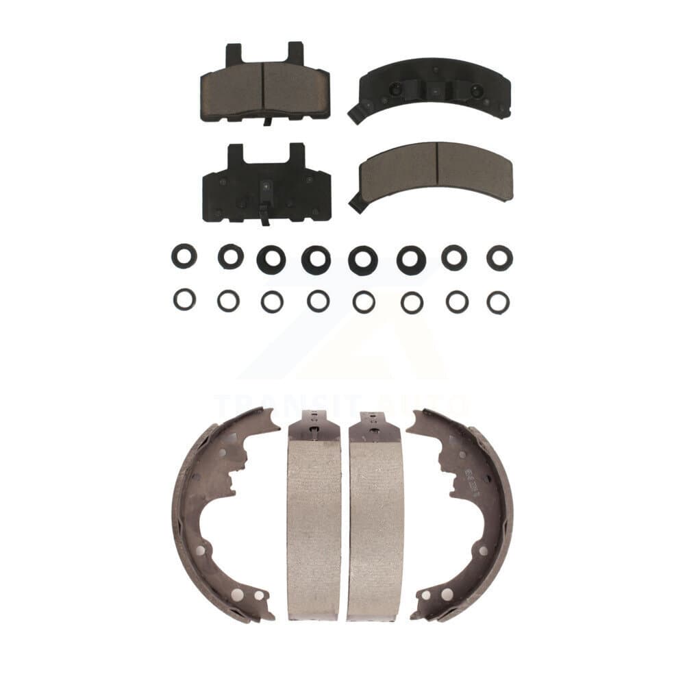 Transit Auto - KCN-100391 - Front and Rear Disc Brake Pad Kits image 1