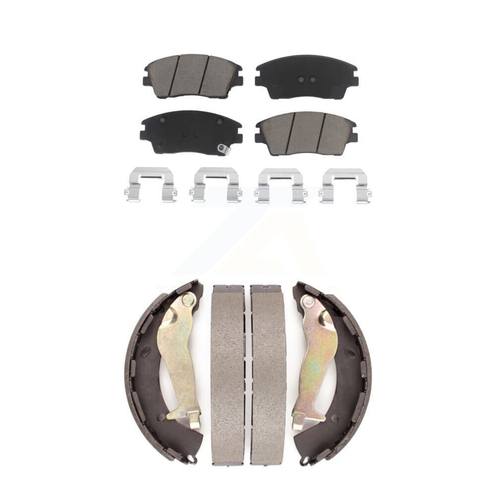 Transit Auto - KCN-100392 - Front and Rear Disc Brake Pad Kits image 1