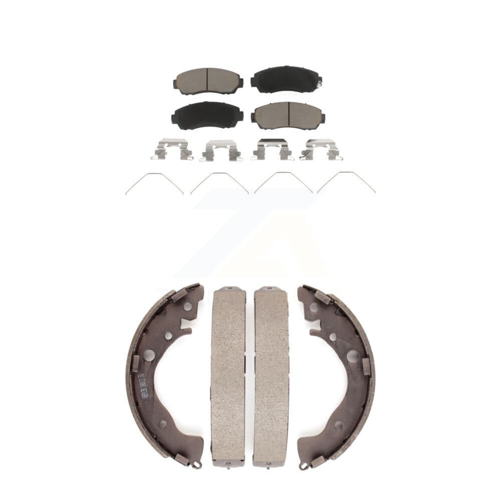 Transit Auto - KCN-100402 - Front and Rear Disc Brake Pad Kits image 1