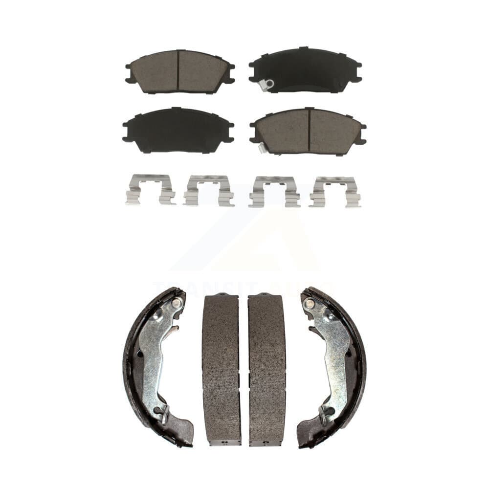 Transit Auto - KCN-100414 - Front and Rear Disc Brake Pad Kits image 1