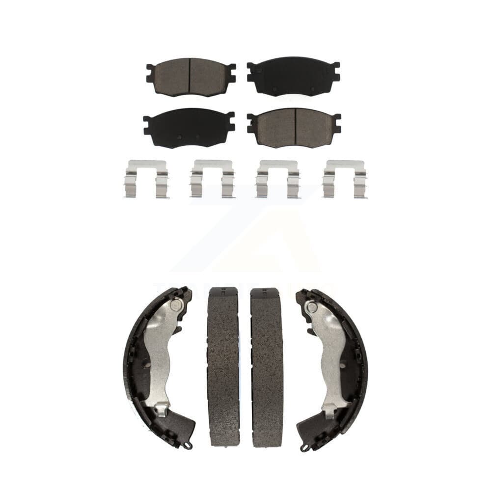 Transit Auto - KCN-100418 - Front and Rear Disc Brake Pad Kits image 1