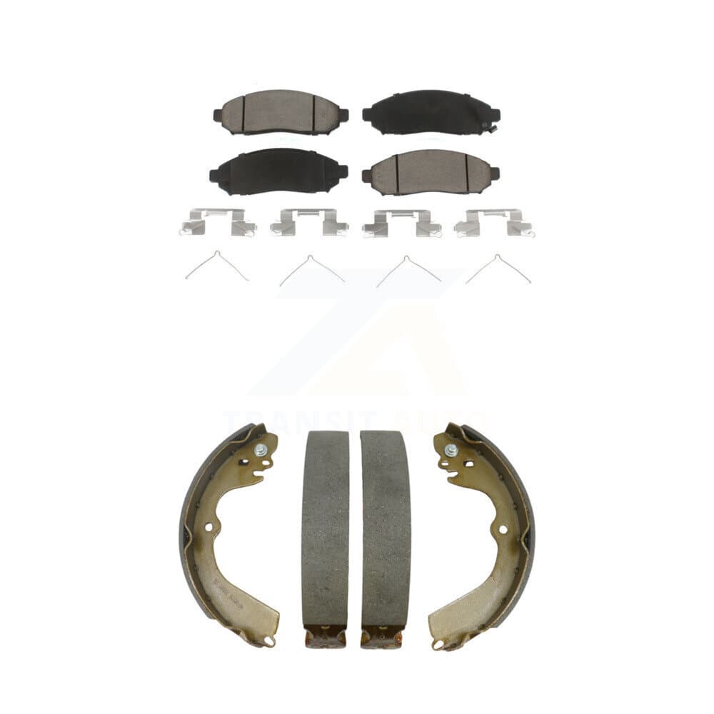 Transit Auto - KCN-100421 - Front and Rear Disc Brake Pad Kits image 1
