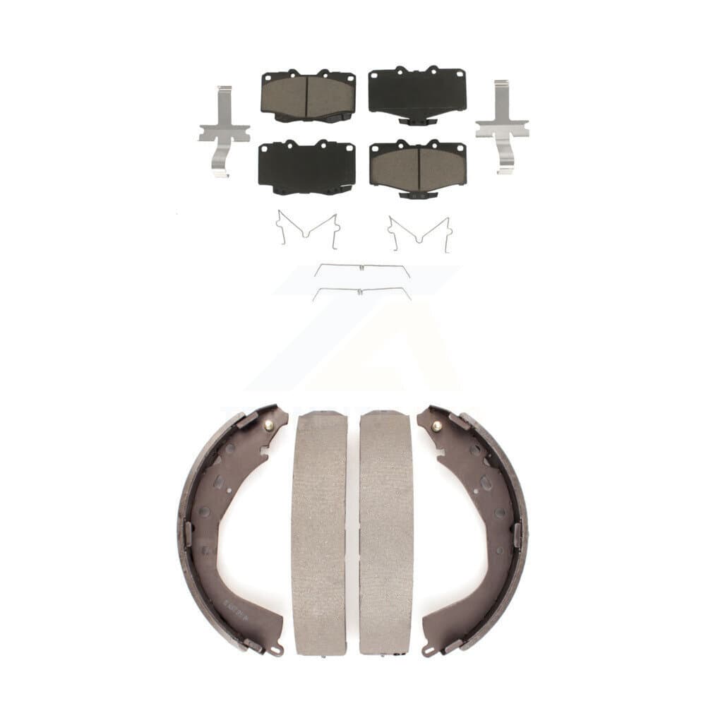 Transit Auto - KCN-100428 - Front and Rear Disc Brake Pad Kits image 1
