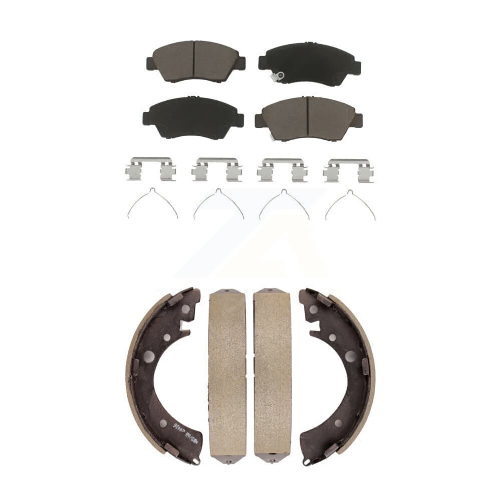 Transit Auto - KCN-100431 - Front and Rear Disc Brake Pad Kits image 1