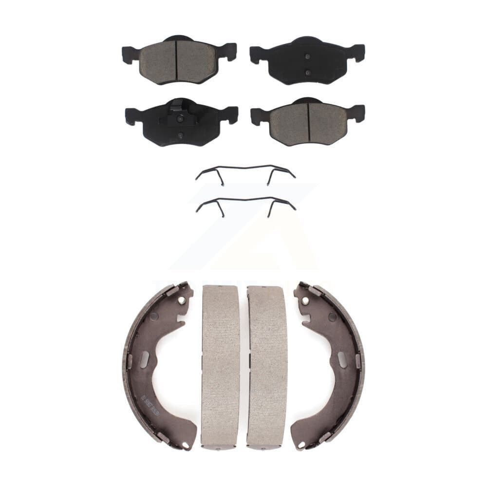 Transit Auto - KCN-100434 - Front and Rear Disc Brake Pad Kits image 1