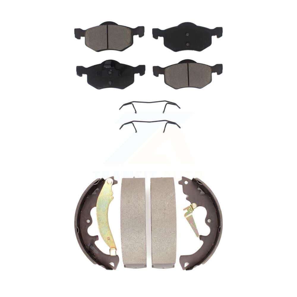 Transit Auto - KCN-100436 - Front and Rear Disc Brake Pad Kits image 1