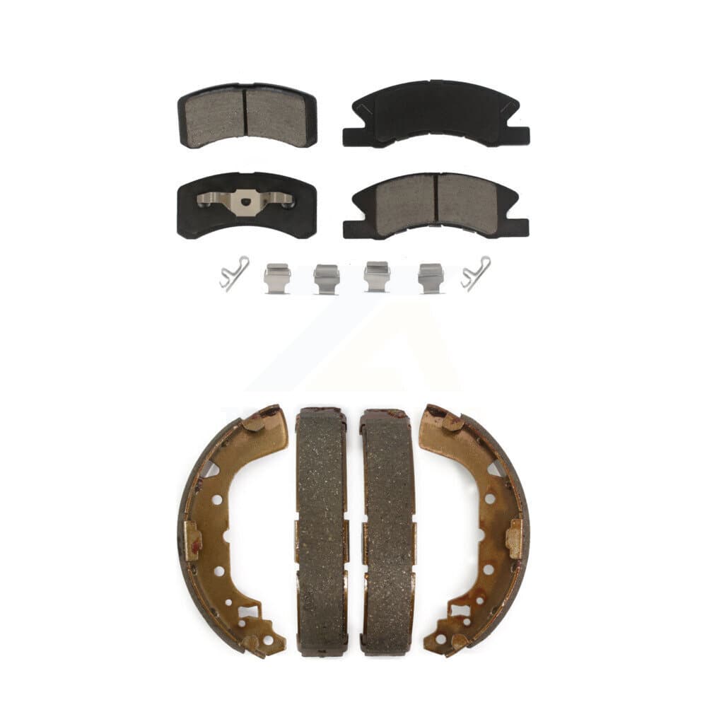Transit Auto - KCN-100441 - Front and Rear Disc Brake Pad Kits image 1