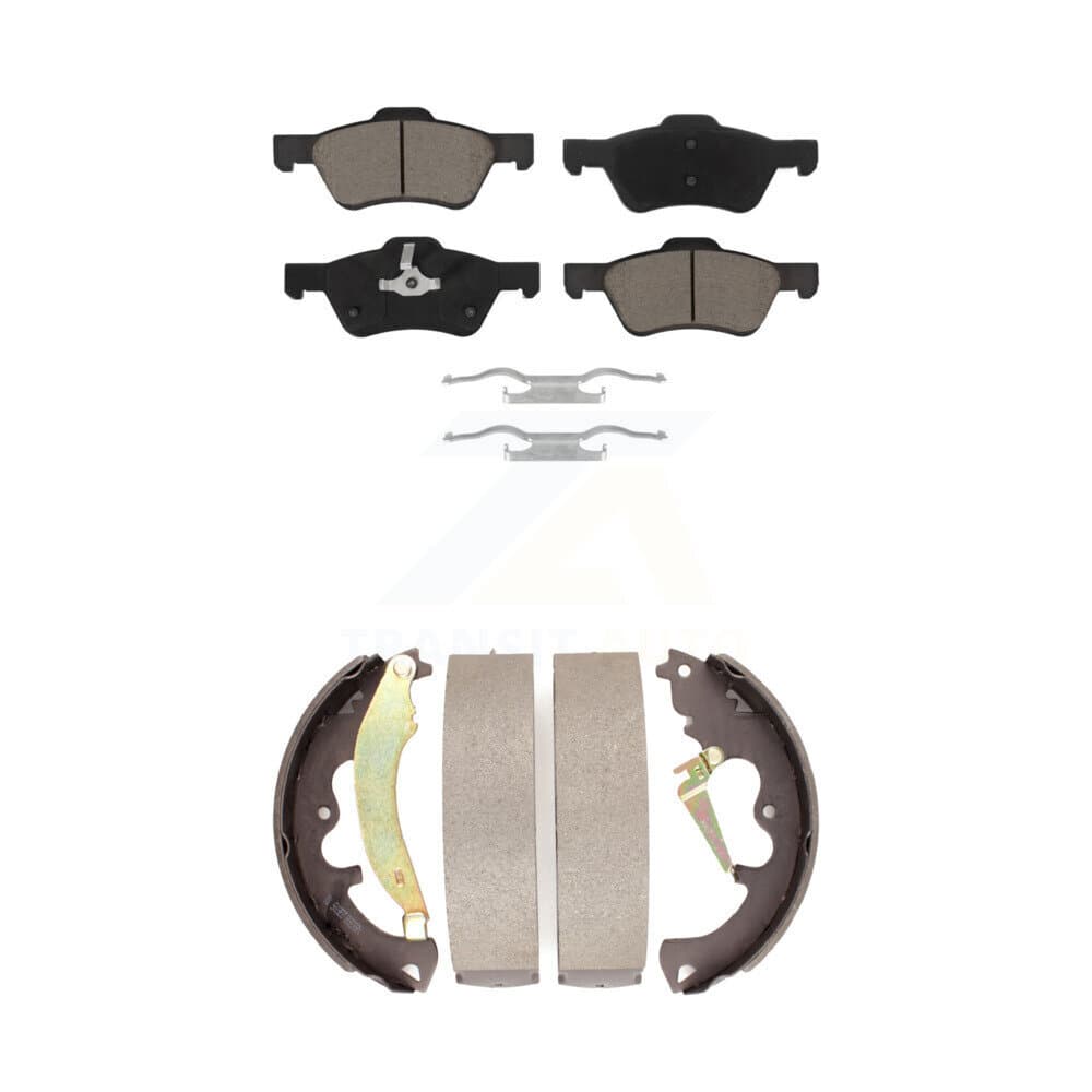 Transit Auto - KCN-100442 - Front and Rear Disc Brake Pad Kits image 1