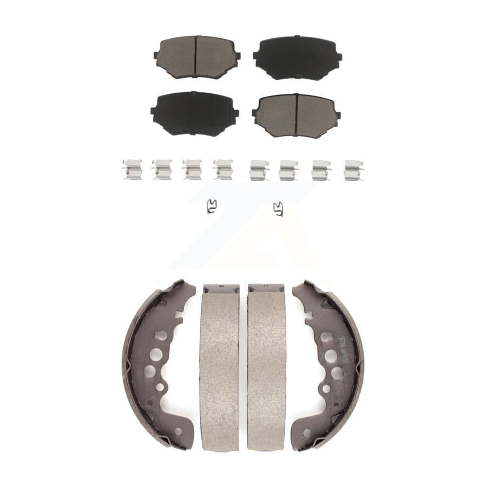 Transit Auto - KCN-100445 - Front and Rear Disc Brake Pad Kits image 1