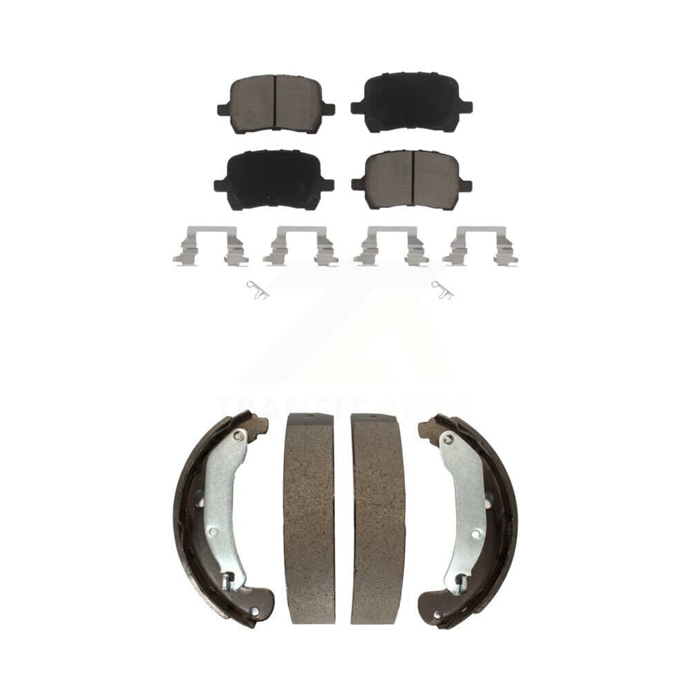 Transit Auto - KCN-100447 - Front and Rear Disc Brake Pad Kits image 1