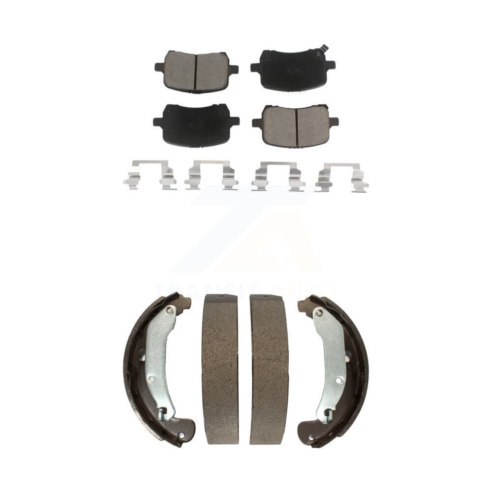 Transit Auto - KCN-100448 - Front and Rear Disc Brake Pad Kits image 1