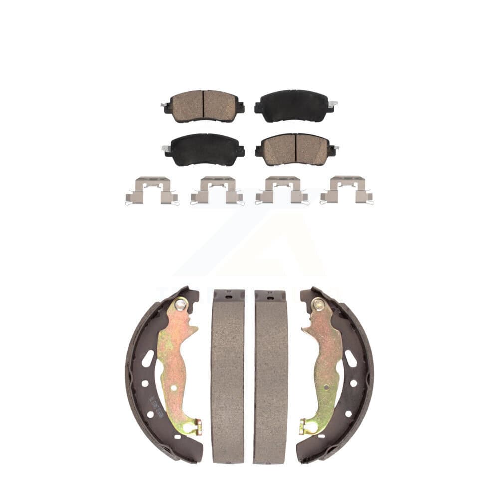 Transit Auto - KCN-100453 - Front and Rear Disc Brake Pad Kits image 1
