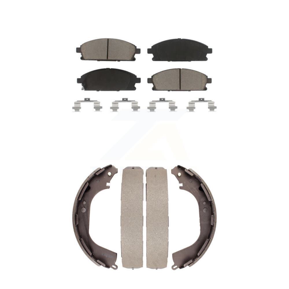 Transit Auto - KCN-100458 - Front and Rear Disc Brake Pad Kits image 1
