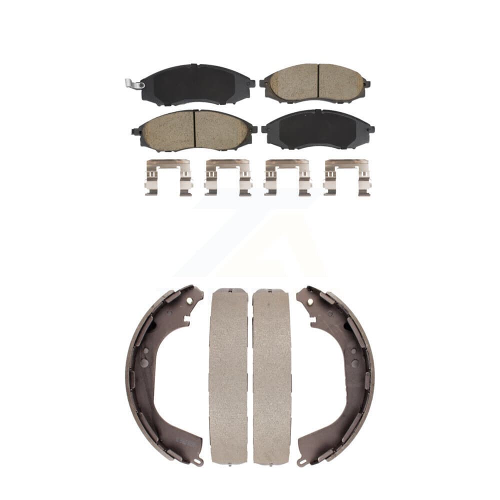 Transit Auto - KCN-100459 - Front and Rear Disc Brake Pad Kits image 1