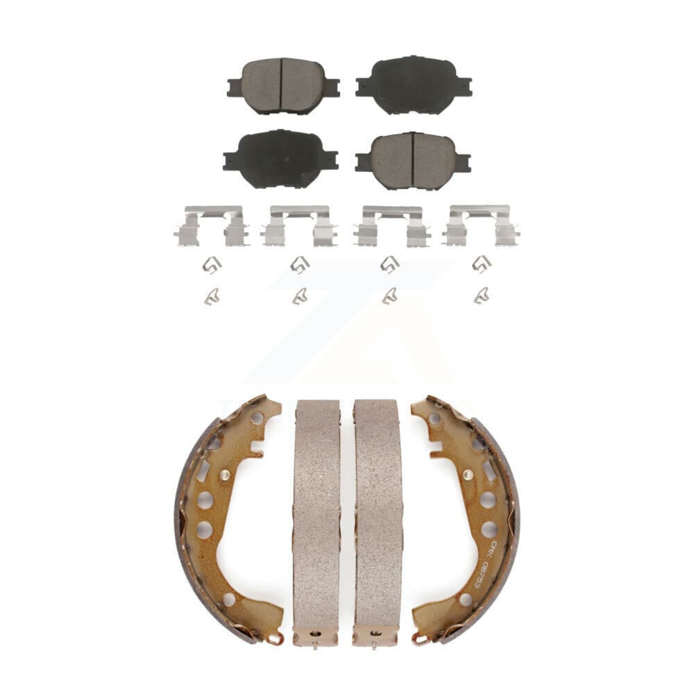 Transit Auto - KCN-100473 - Front and Rear Disc Brake Pad Kits image 1