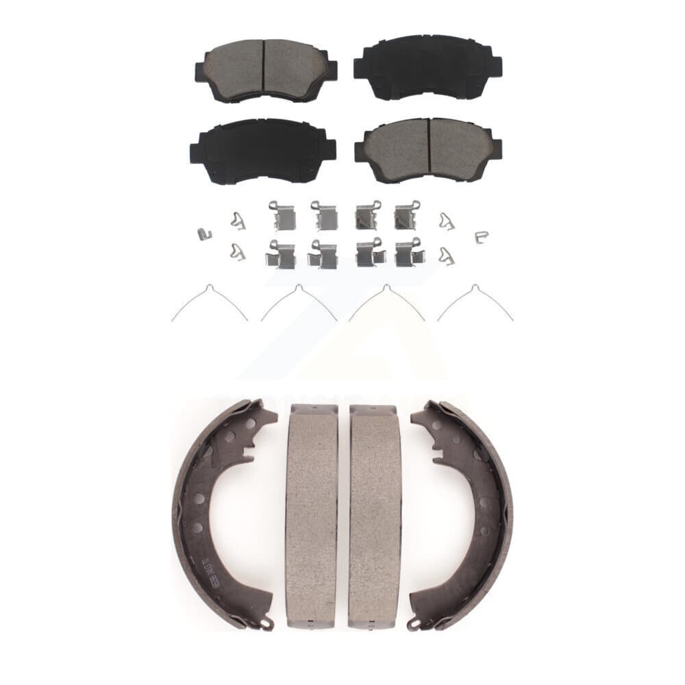 Transit Auto - KCN-100476 - Front and Rear Disc Brake Pad Kits image 1