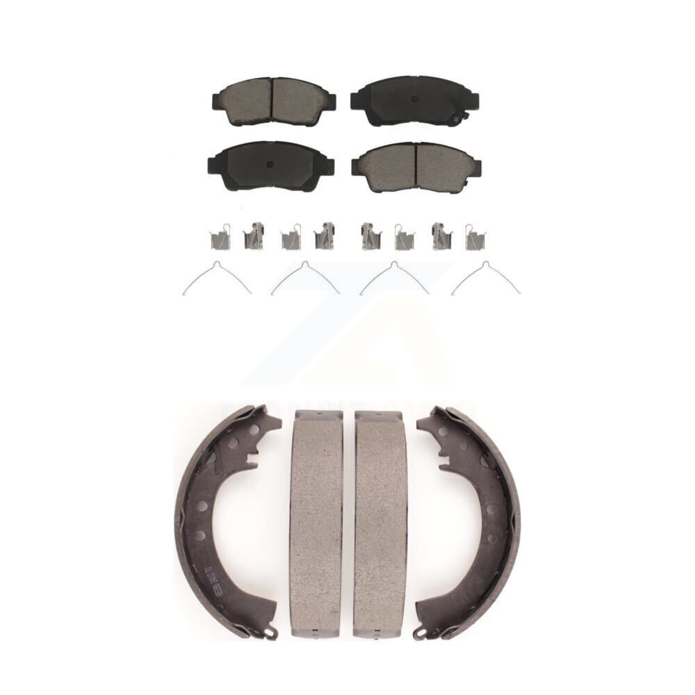 Transit Auto - KCN-100477 - Front and Rear Disc Brake Pad Kits image 1