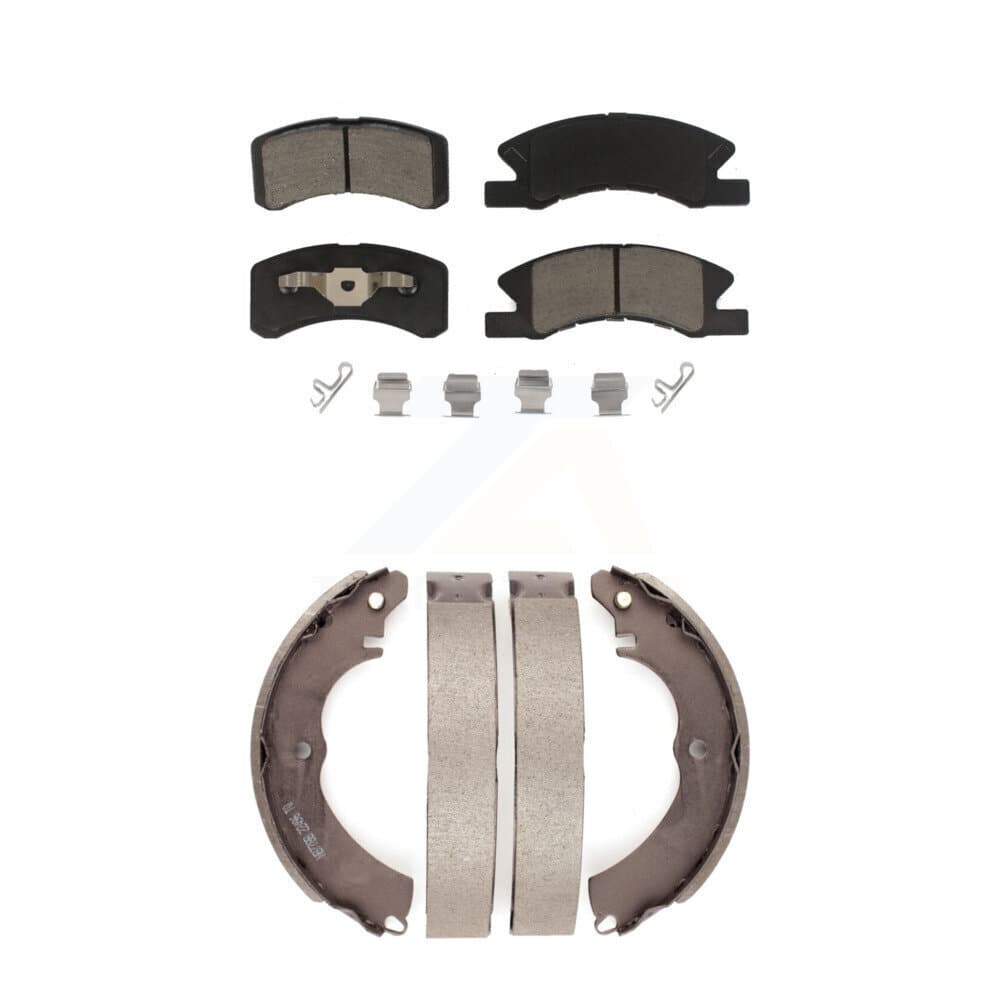 Transit Auto - KCN-100489 - Front and Rear Disc Brake Pad Kits image 1