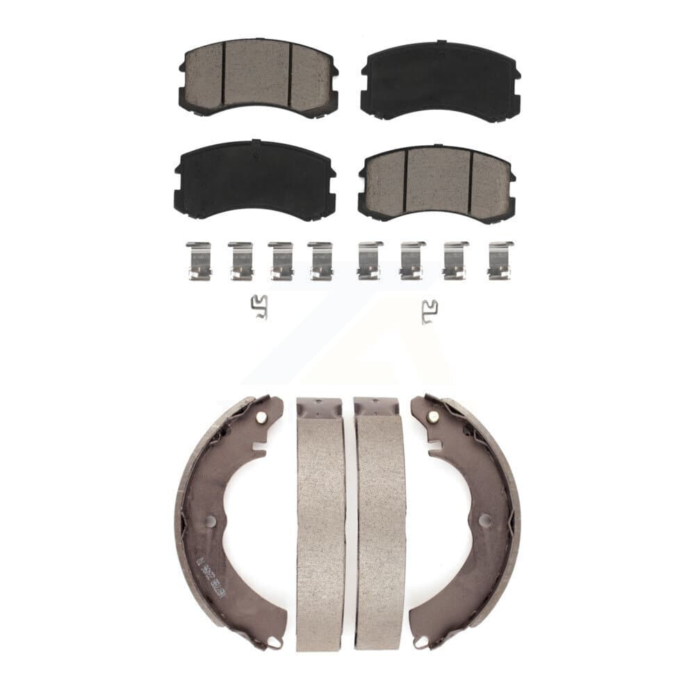 Transit Auto - KCN-100493 - Front and Rear Disc Brake Pad Kits image 1
