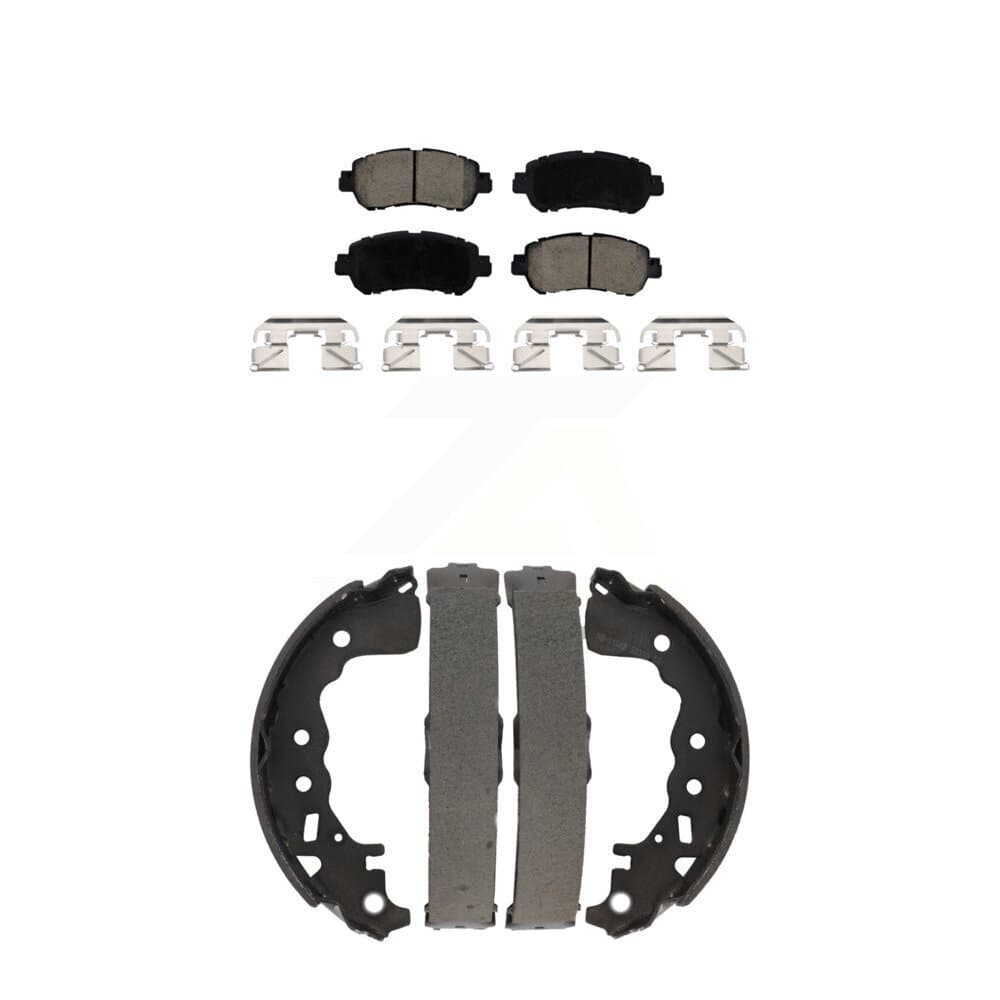 Transit Auto - KCN-100760 - Front and Rear Disc Brake Pad Kits image 1