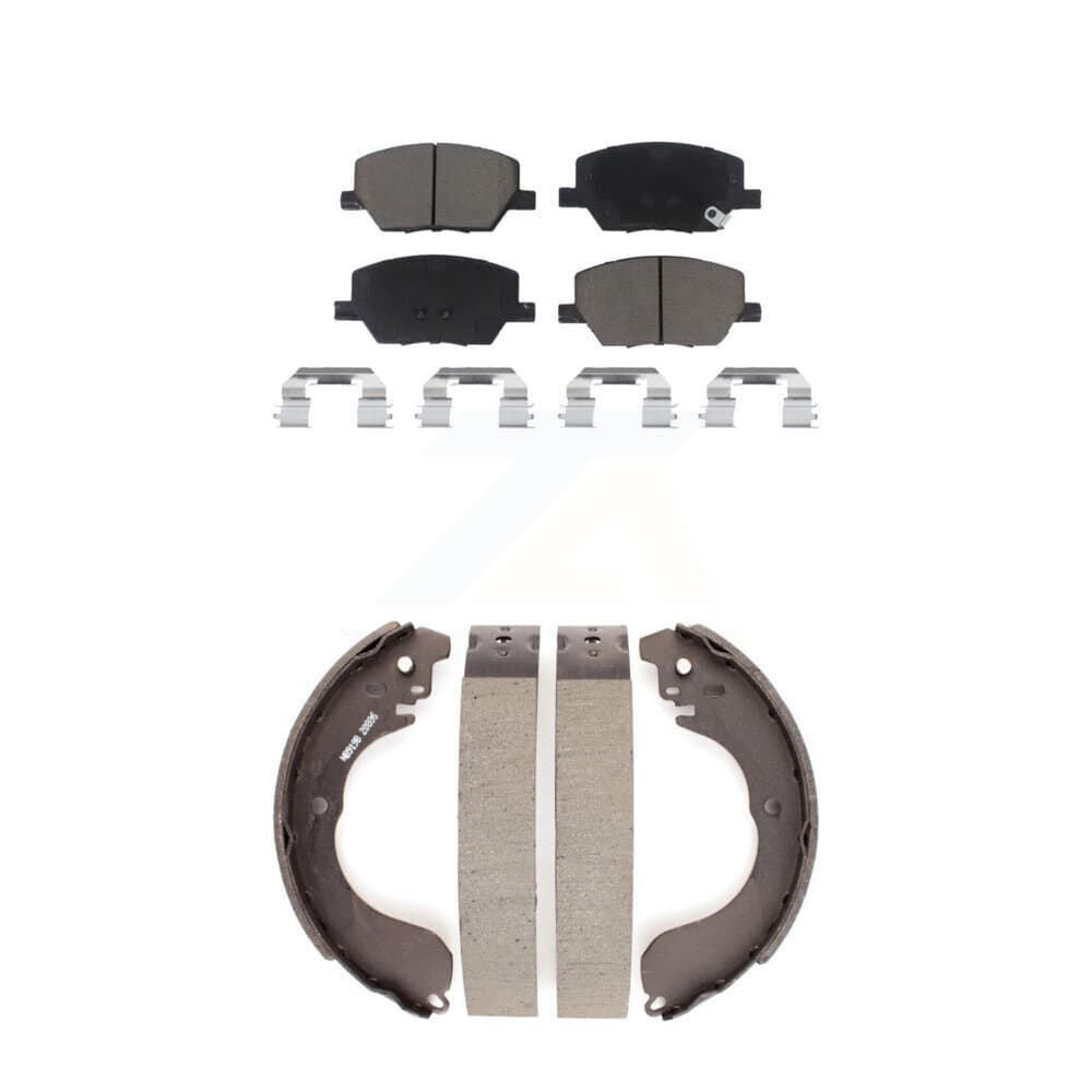 Transit Auto - KCN-100765 - Front and Rear Disc Brake Pad Kits image 1