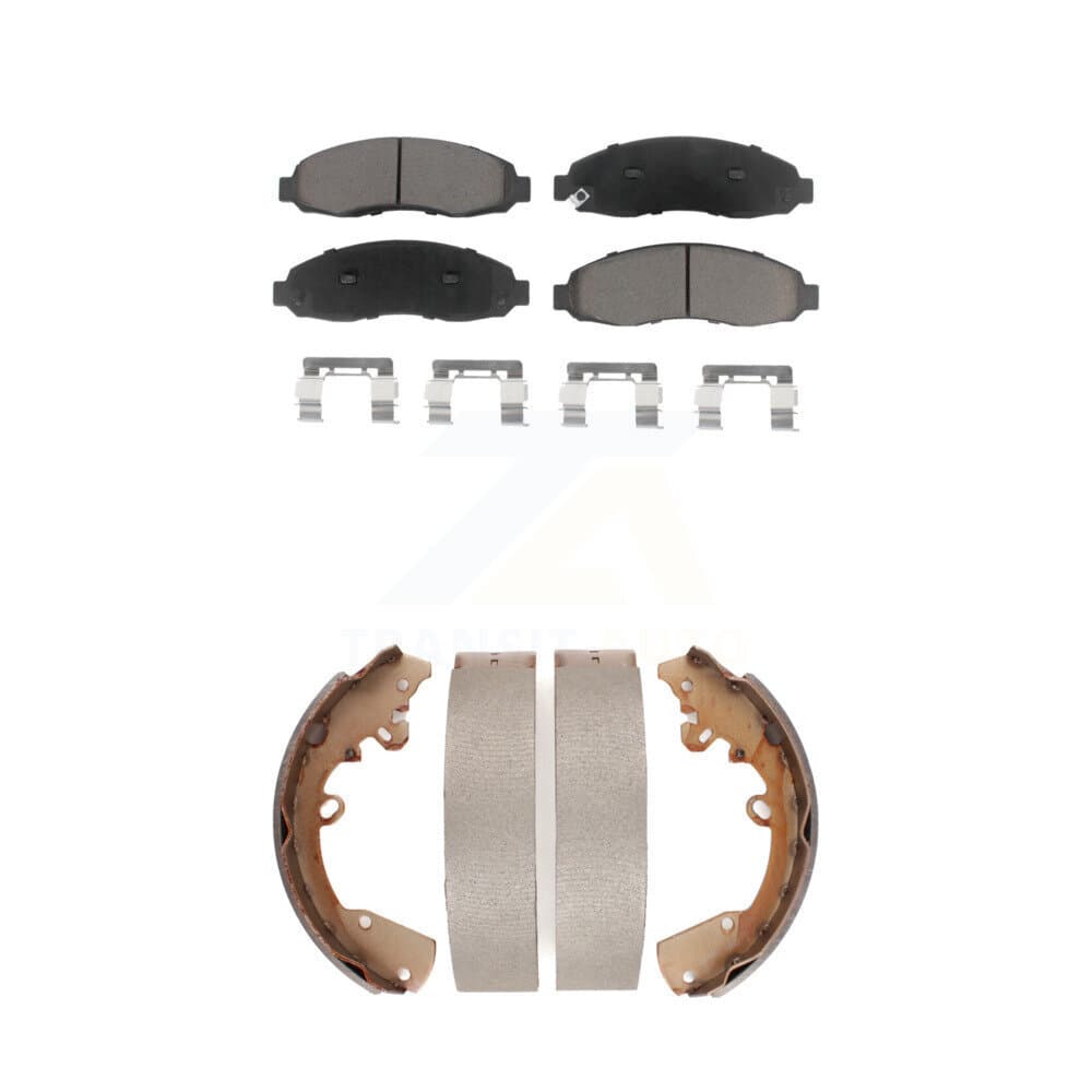 Transit Auto - KCN-100774 - Front and Rear Disc Brake Pad Kits image 1