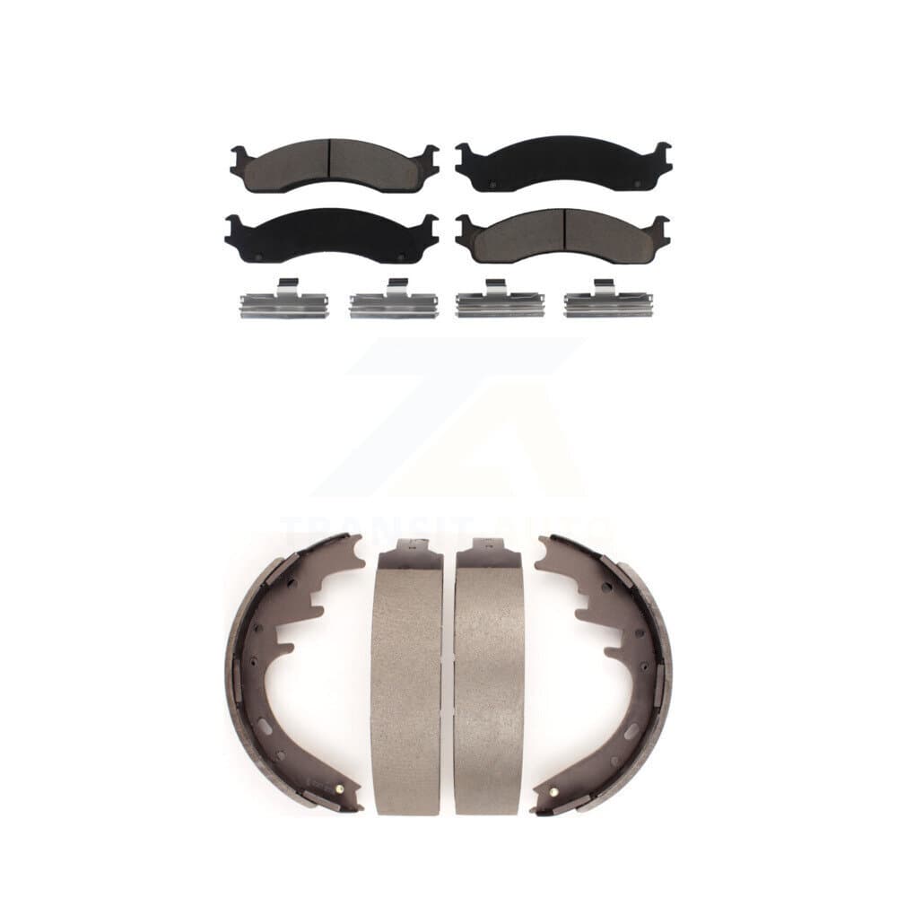 Transit Auto - KCN-100775 - Front and Rear Disc Brake Pad Kits image 1