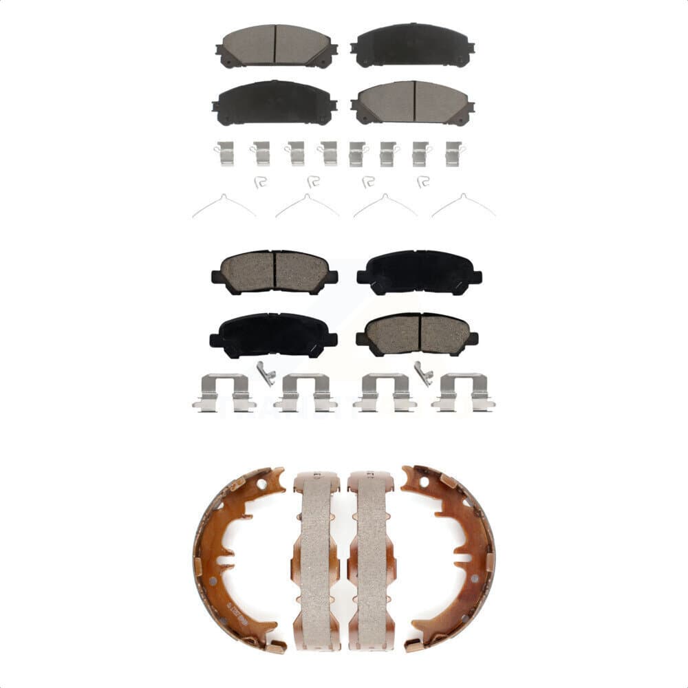 Transit Auto - KCN-100783 - Front and Rear Disc Brake Pad Kits image 1