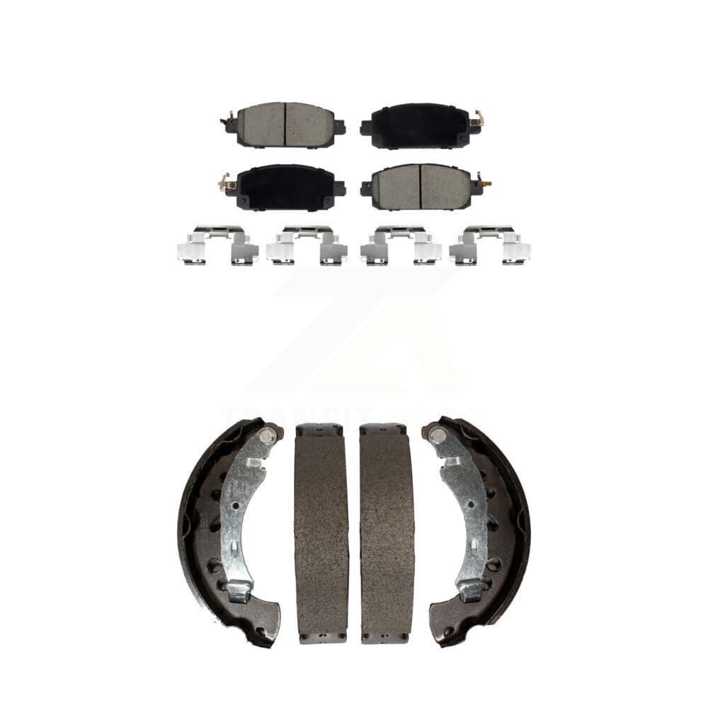 Transit Auto - KCN-100797 - Front and Rear Disc Brake Pad Kits image 1