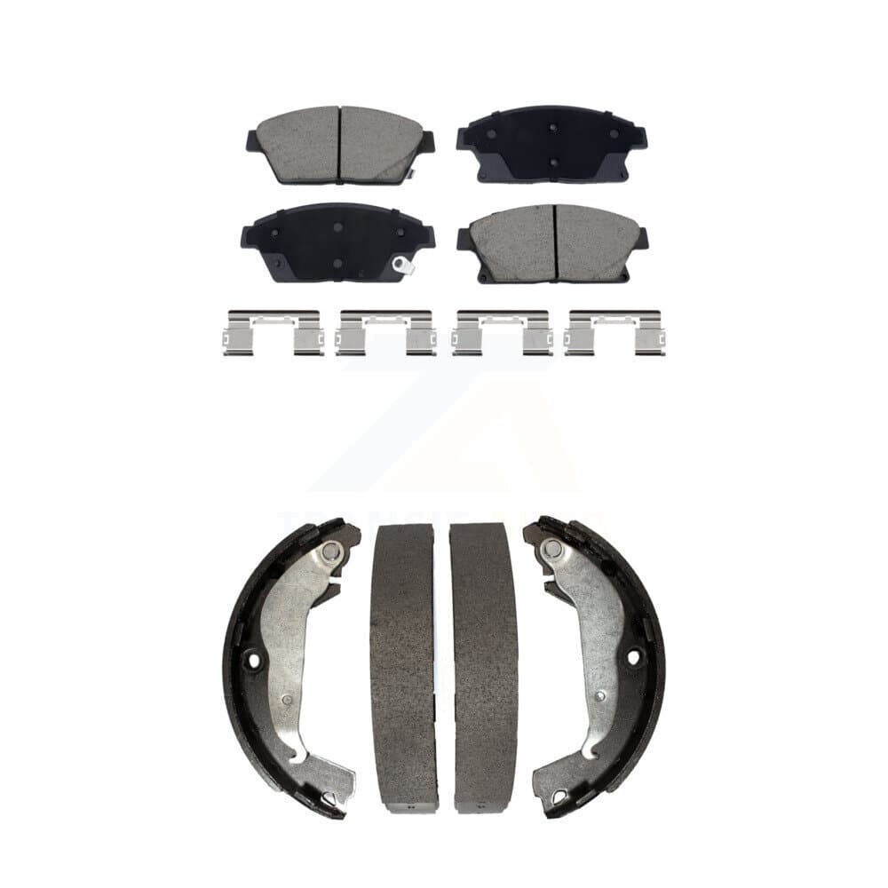 Transit Auto - KCN-100798 - Front and Rear Disc Brake Pad Kits image 1