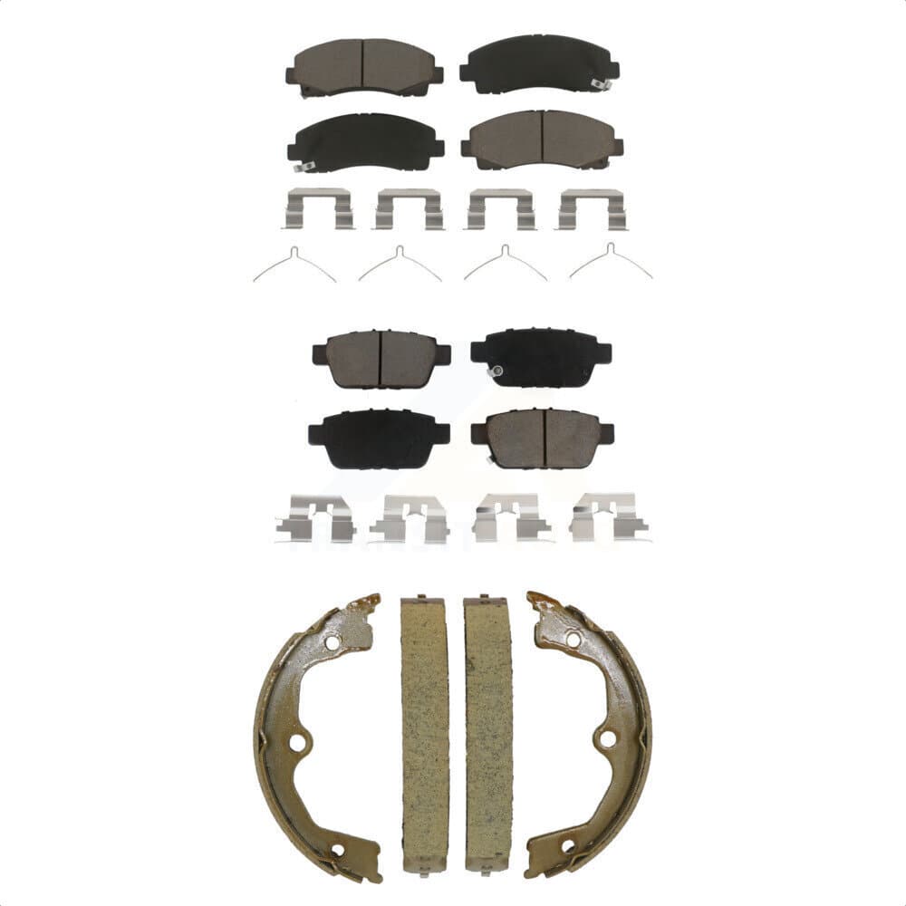 Transit Auto - KCN-100806 - Front and Rear Disc Brake Pad Kits image 1