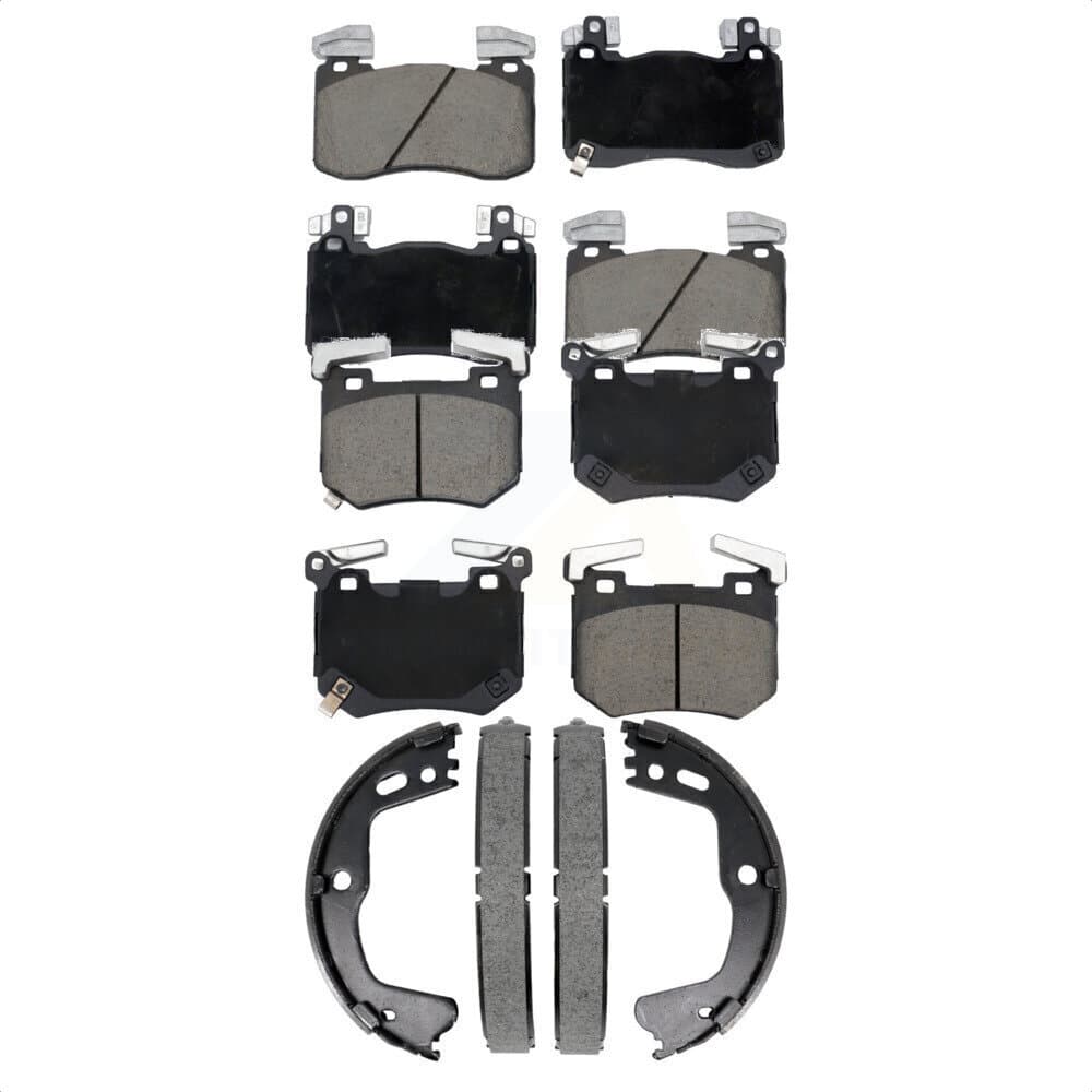 Transit Auto - KCN-100834 - Front and Rear Disc Brake Pad Kits image 1