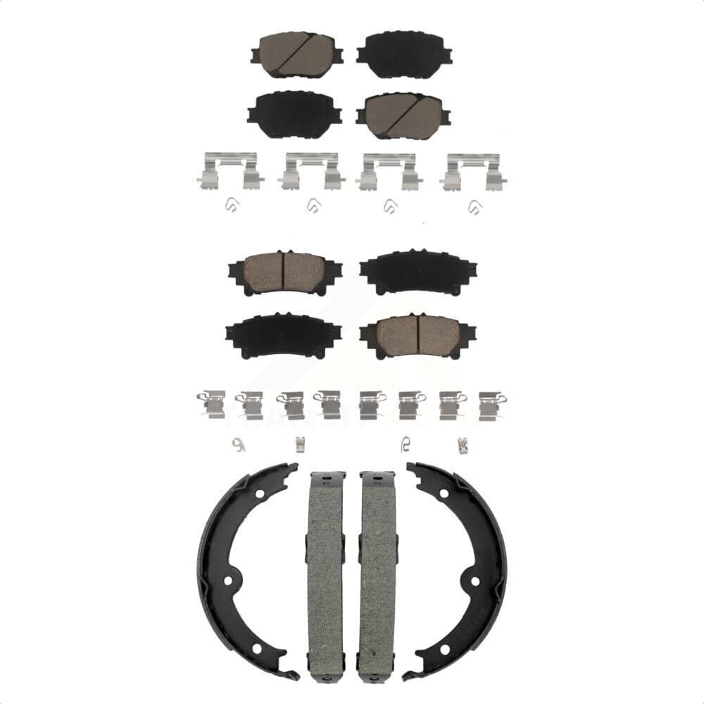 Transit Auto - KCN-100839 - Front and Rear Disc Brake Pad Kits image 1