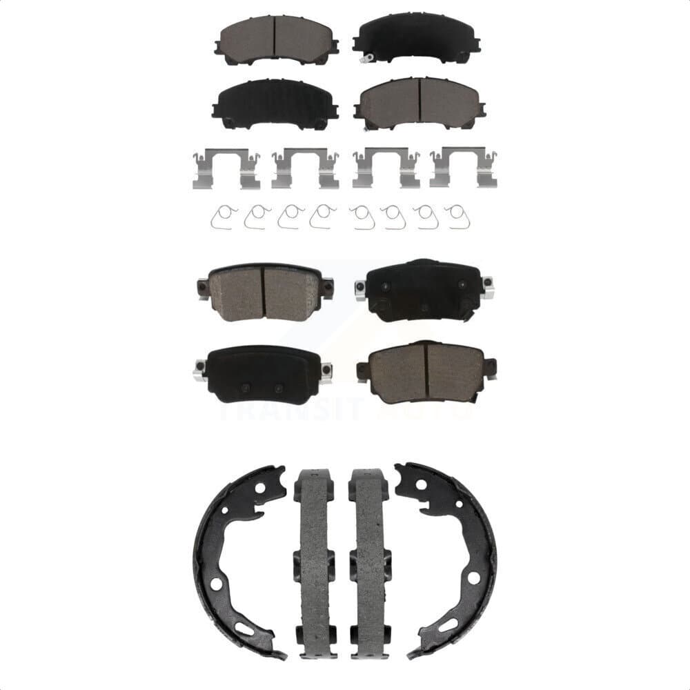 Transit Auto - KCN-100846 - Front and Rear Disc Brake Pad Kits image 1