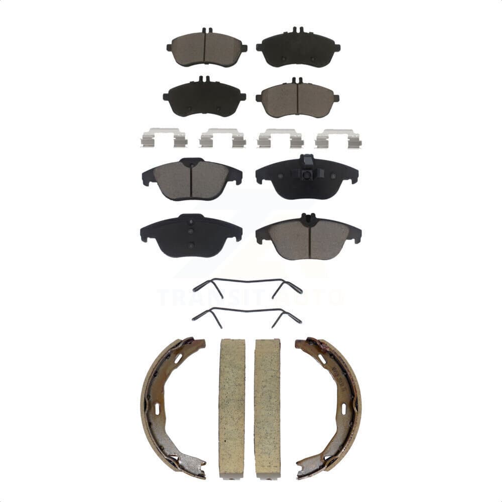 Transit Auto - KCN-100850 - Front and Rear Disc Brake Pad Kits image 1
