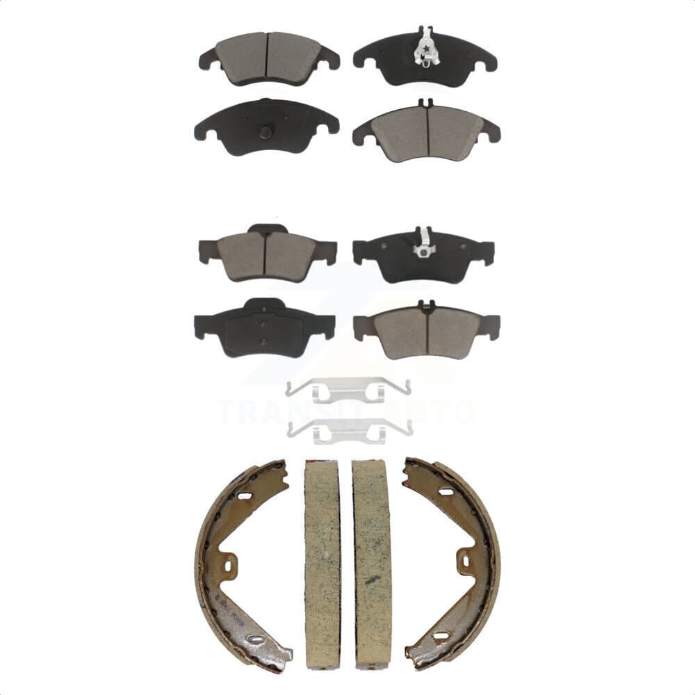 Transit Auto - KCN-100852 - Front and Rear Disc Brake Pad Kits image 1