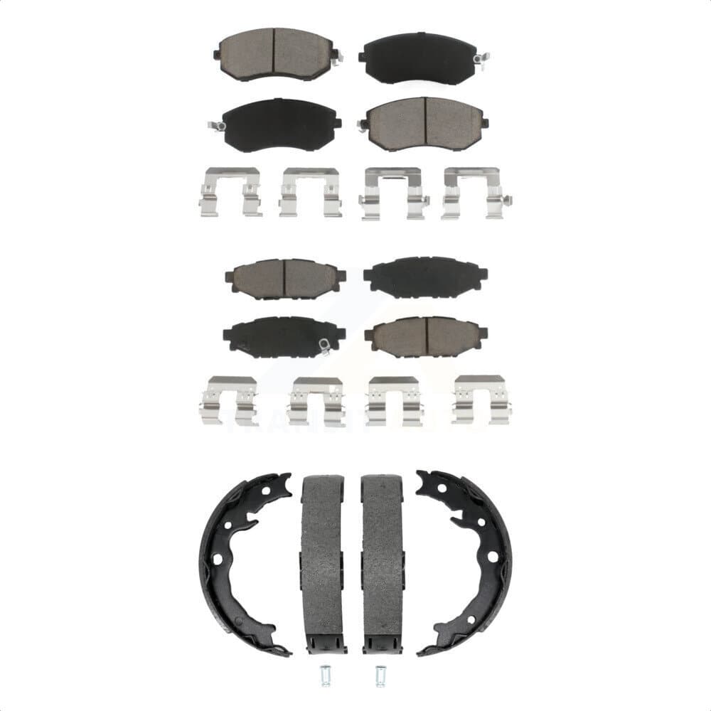 Transit Auto - KCN-100853 - Front and Rear Disc Brake Pad Kits image 1