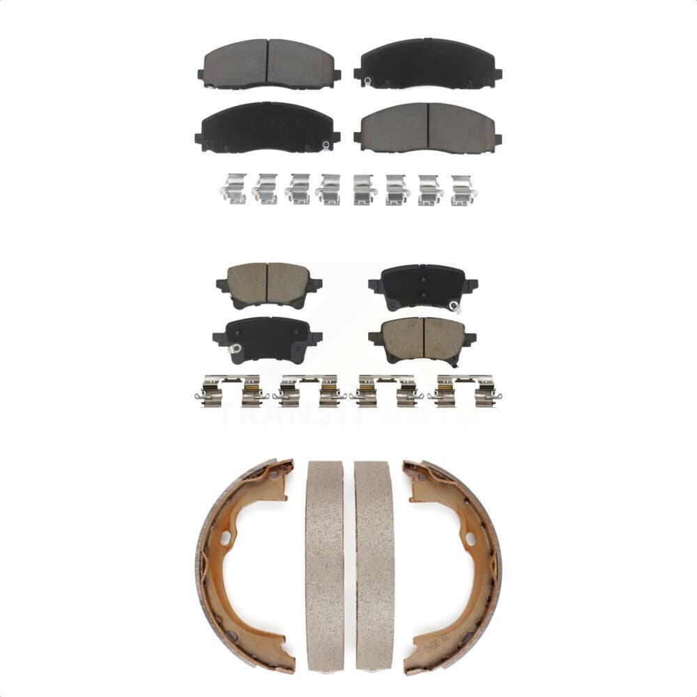 Transit Auto - KCN-100867 - Front and Rear Disc Brake Pad Kits image 1