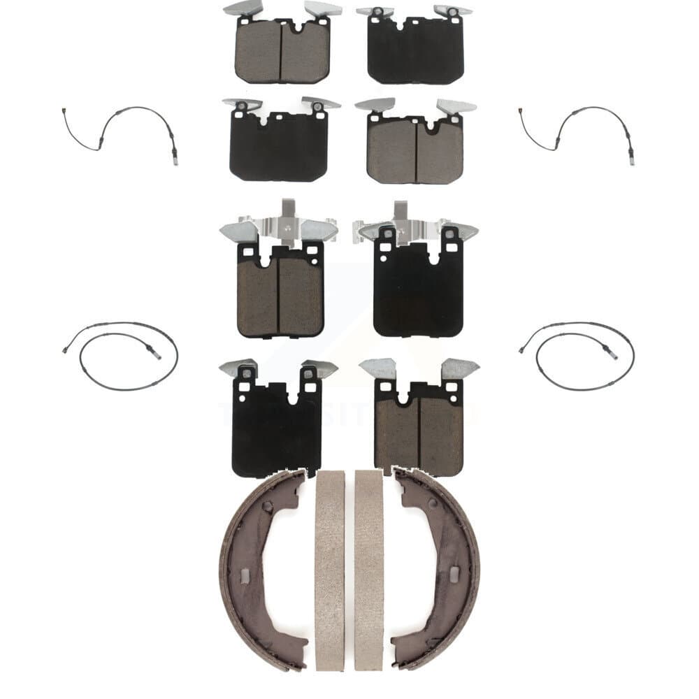 CMX - KCW-100413 - Front and Rear Disc Brake Pad Kits image 1