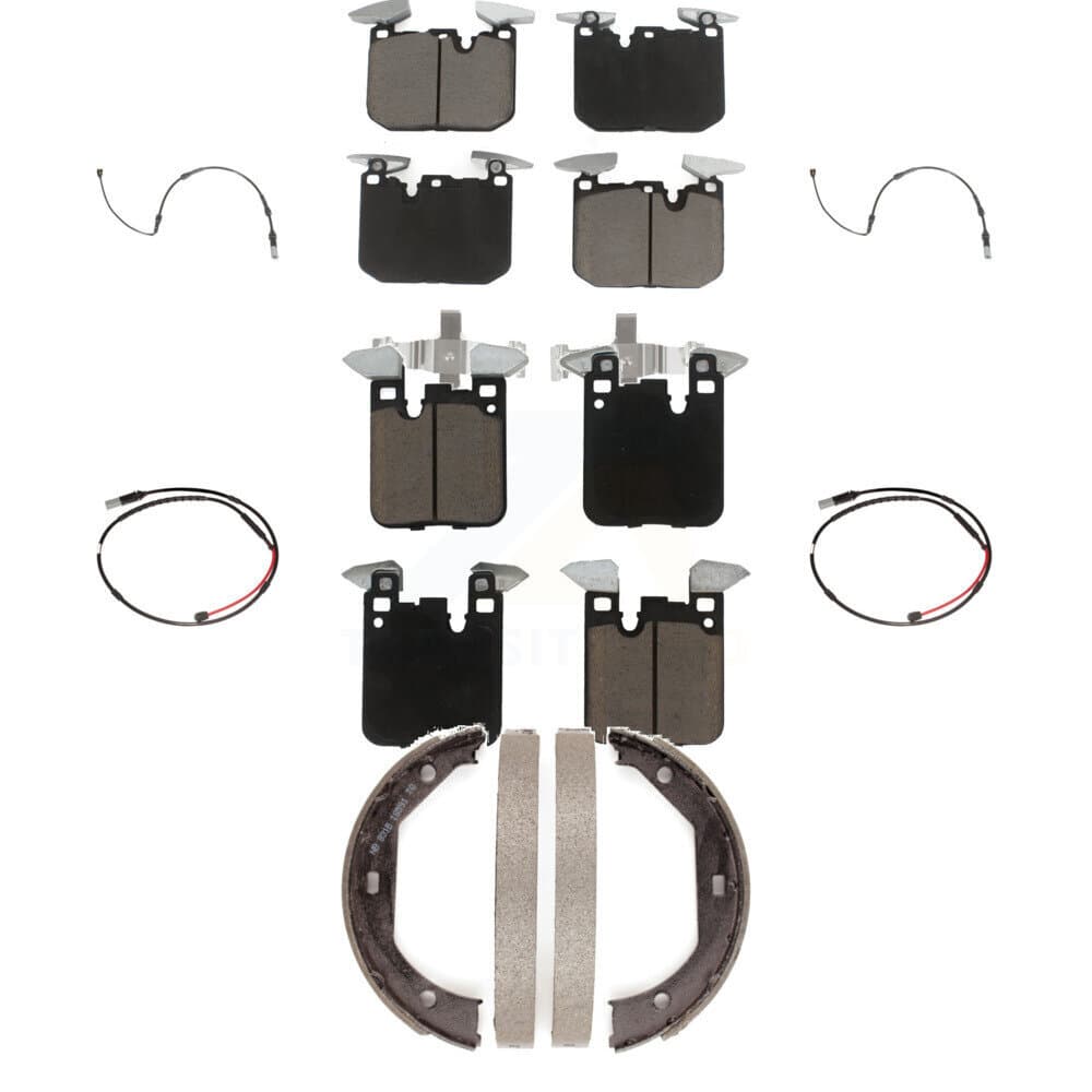 CMX - KCW-100420 - Front and Rear Disc Brake Pad Kits image 1