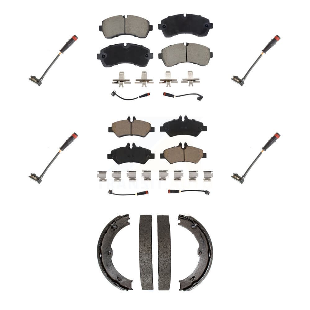 CMX - KCW-101269 - Front and Rear Disc Brake Pad Kits image 1