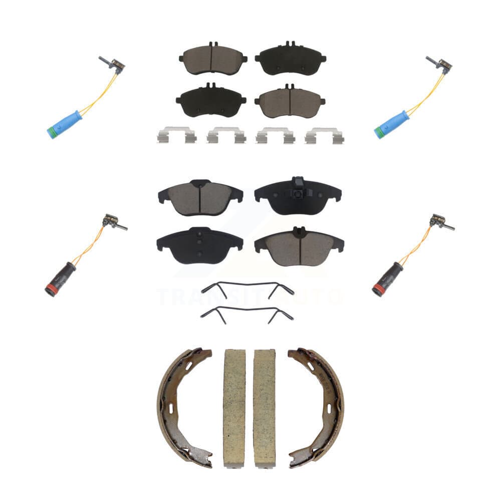CMX - KCW-101363 - Front and Rear Disc Brake Pad Kits image 1