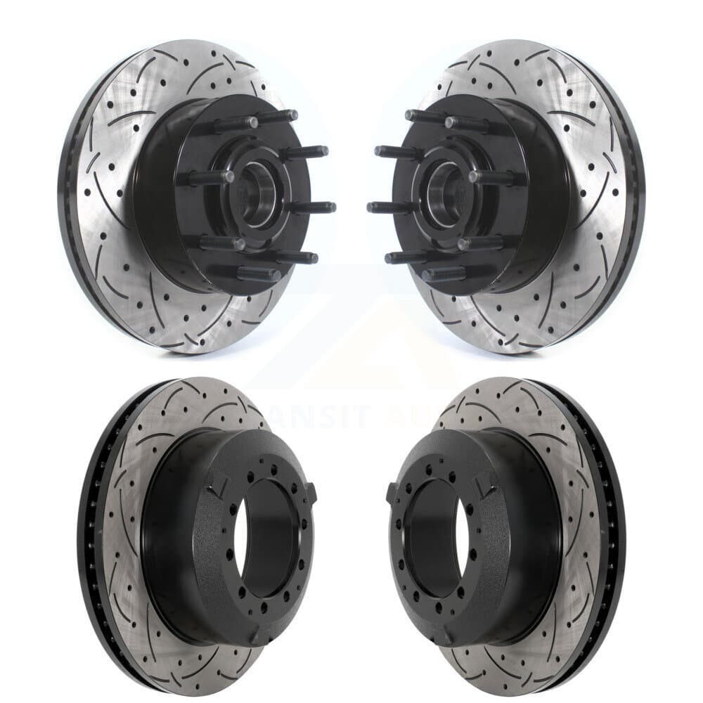 DS-One - KD-100615 - Front and Rear Disc Brake Rotor and Hub Assembly Kits image 1