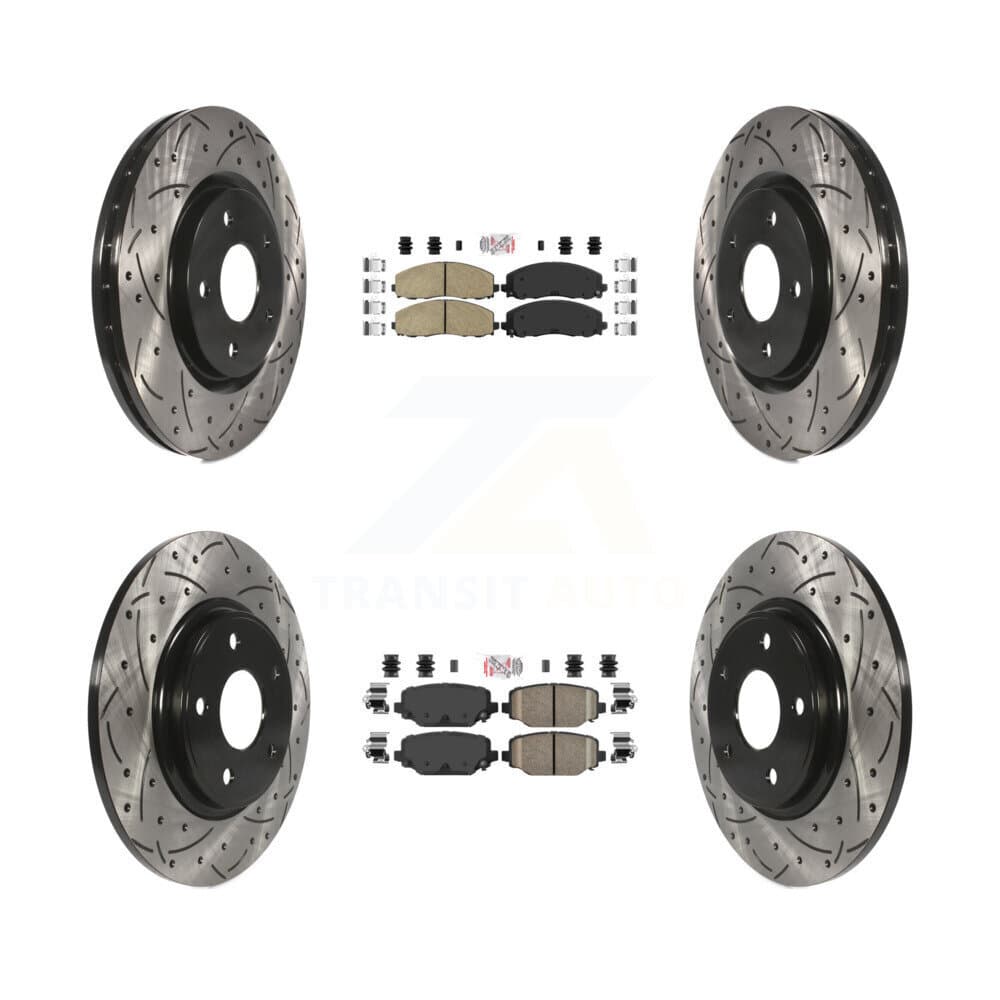 Transit Auto - KDA-100554 - Front and Rear Disc Brake Kits image 1